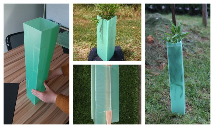 Plastic Corflute Tree Guards Plant Protection Plastic Corflute Tree Guards Plant Protection