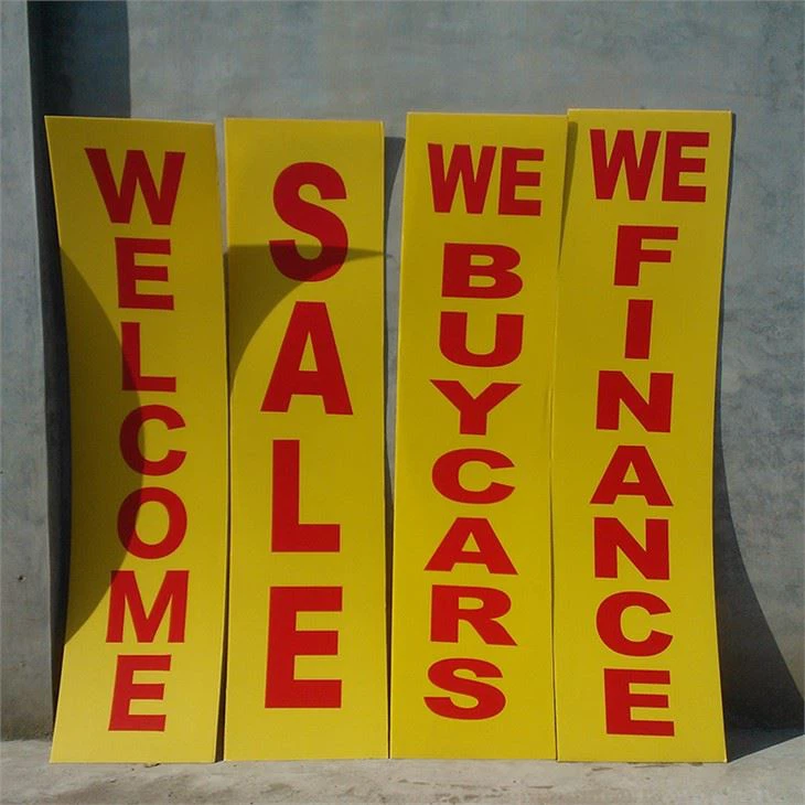Customized plastic yard signs(001)