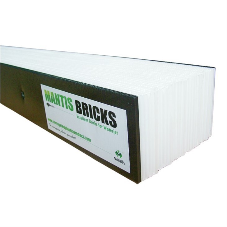 Cleaner Cutting Waterjet Cutting Bricks